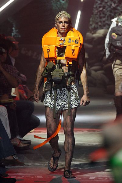 john galliano paris fashion week spring summer 2008 джон гальяно