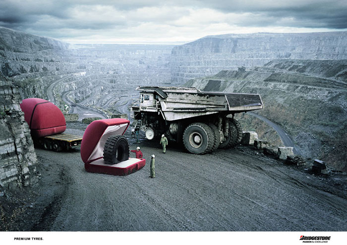 Bridgestone ad print