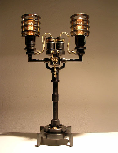 steampunk lighting frank buchwald