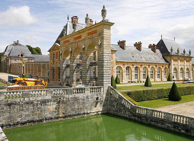 замок Vaux-le-Vicomte