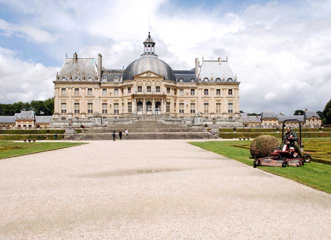 замок Vaux-le-Vicomte