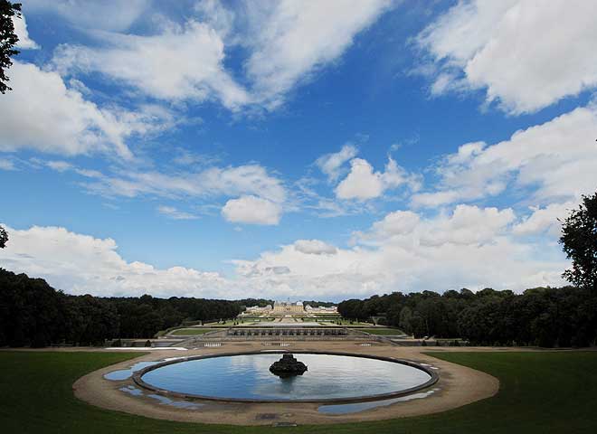 замок Vaux-le-Vicomte