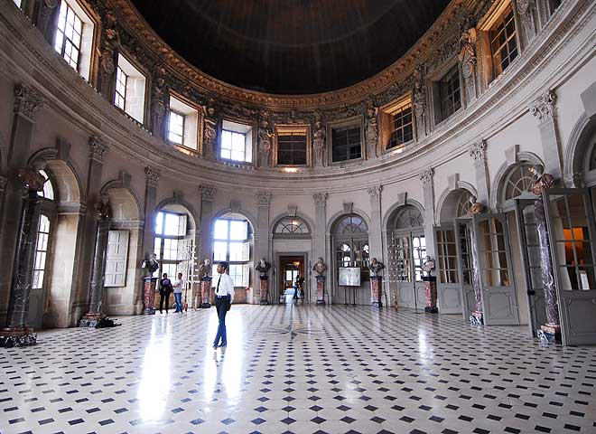 замок Vaux-le-Vicomte