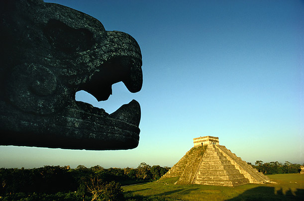 Пирамиды Чичен Ица (Chichén Itza) в Мексике