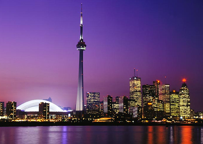 skyline Торонто Канада