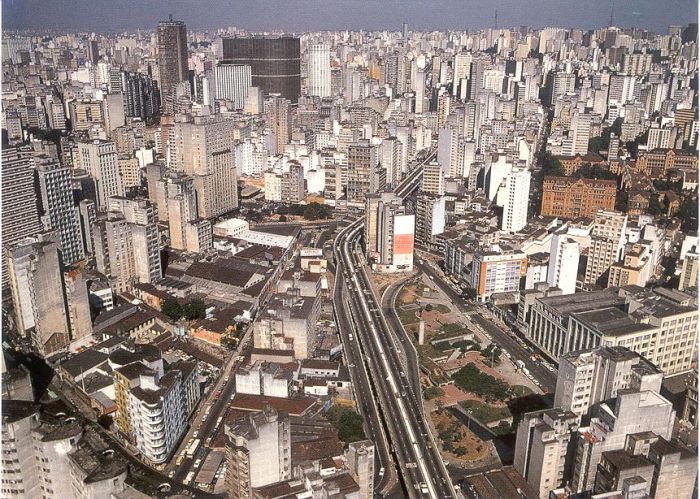 skyline Сан-Паулу Бразилия