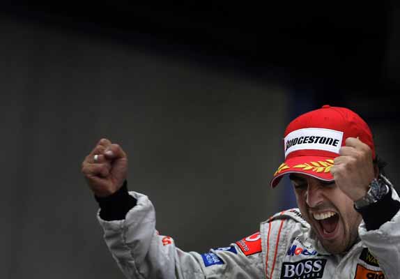 fernando alonso Фернандо Алонсо выиграл Гран-при Европы