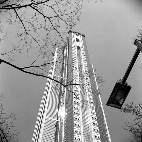 Современная Японская Архитектура Osaka World Trade Center Building COSMO TOWER