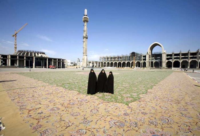 самый большой в мире ковер в Тегеране