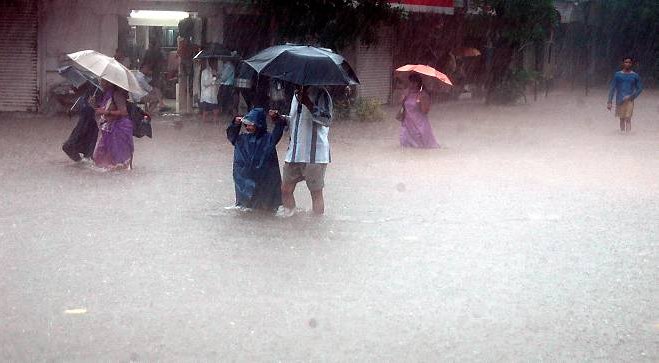 муссонныи ливни в восточном индийском штате Бихар