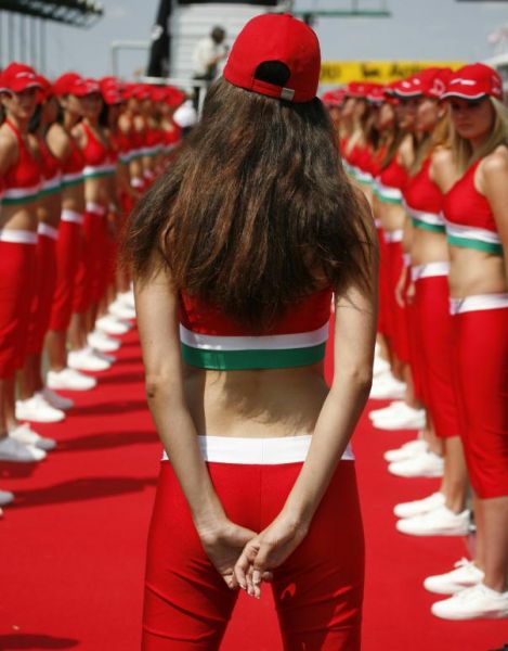 red dressed hungarian girls