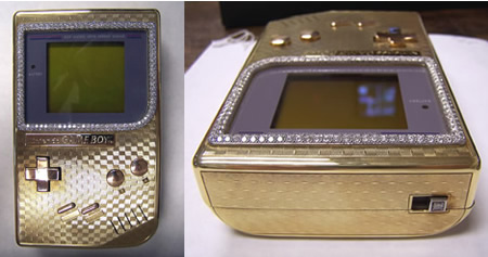 золотой GameBoy