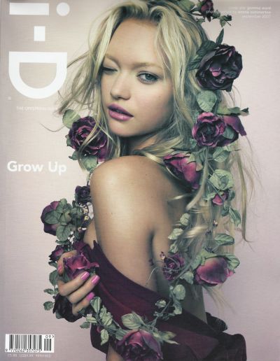 gemma ward i-d magazine september 2007 cover