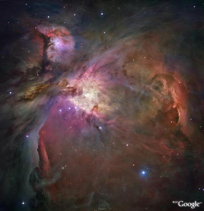 вселенная звезды галактики сервис google sky