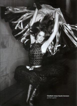 shalom harlow couture sous haute tension
