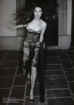 shalom harlow karl lagerfeld