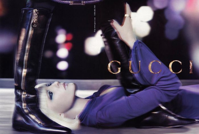 snejana onopko gucci fashion ad