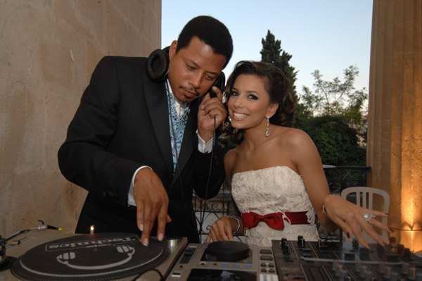 eva longoria and terrence howard attend playing for good gala night in palmas mallorca