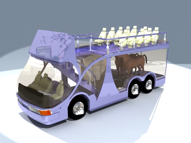 Hybrid concept has only one horse