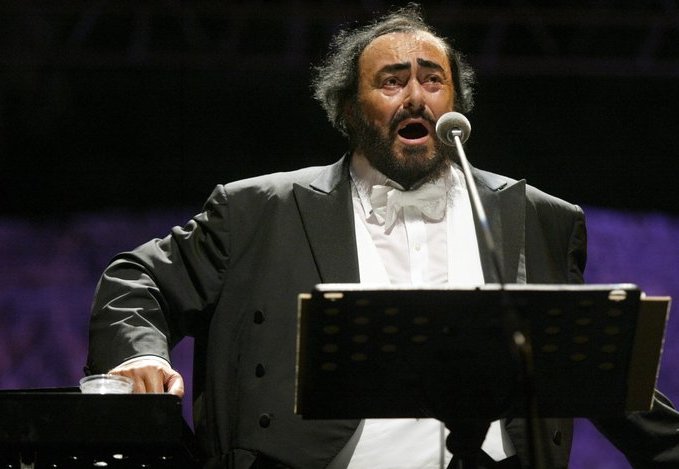 лучано паваротти недавние фотографии recent photos of luciano pavarotti