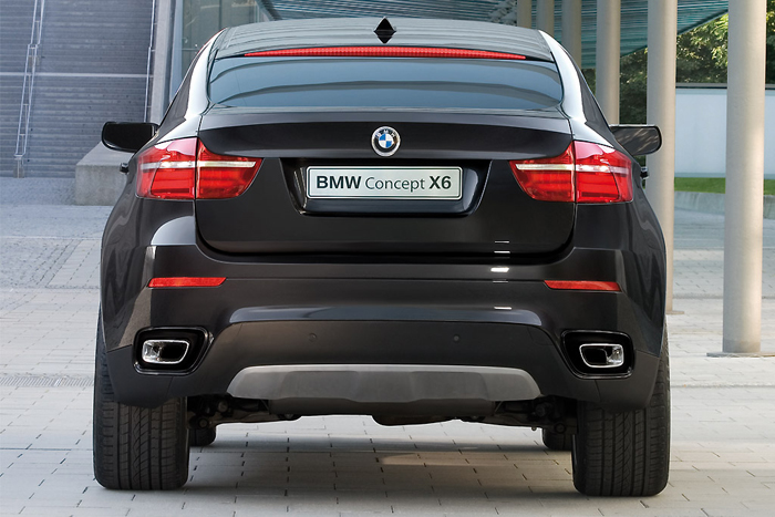 BMW X6 Concept back
