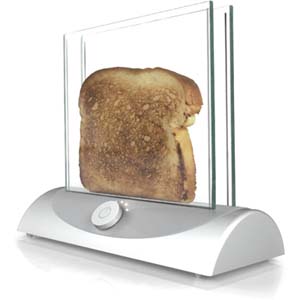 прозрачный тостер для перфекционистов