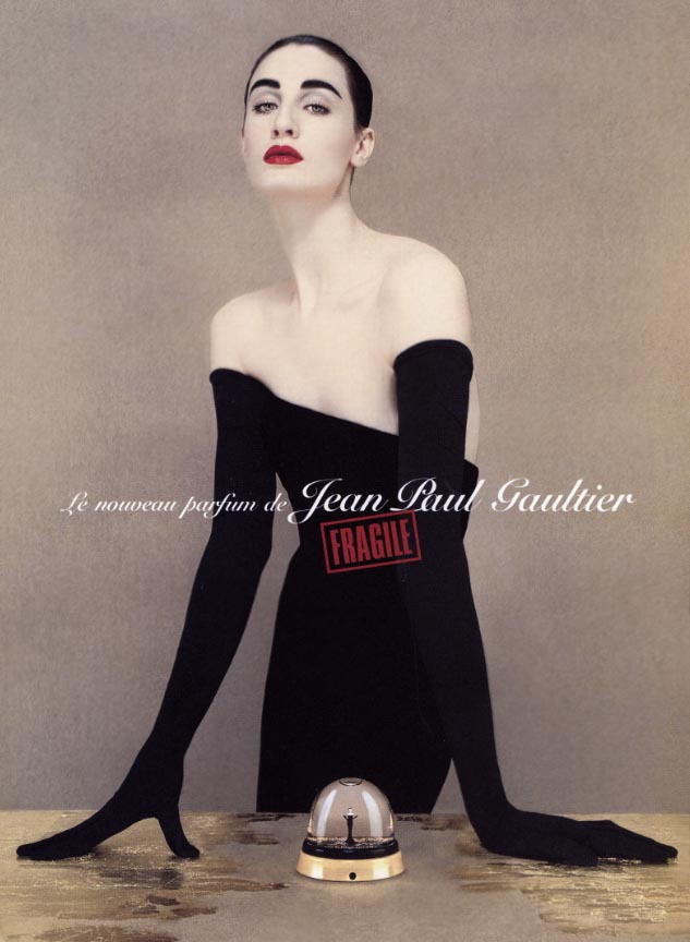 jean paul gaultier erin oconnor fashion ad