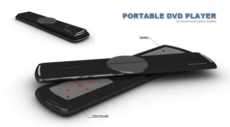 Portable DVD Player That Plans On Using Flexible Full-color OLED