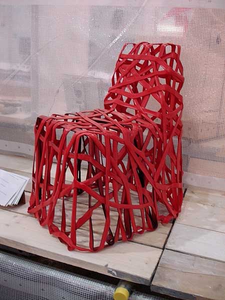 Cohda's (RD4) Roughly Drawn Chair in 100% Plastic Waste