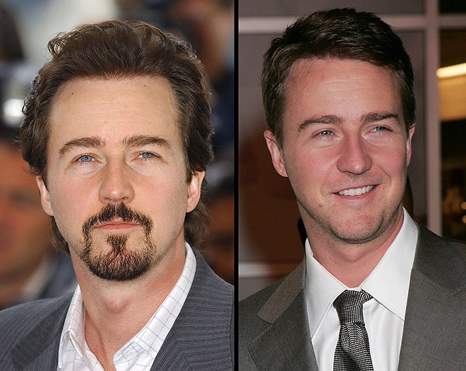edward norton with beard эдвард нортон с бородой