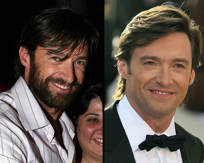 hugh jackman with beard хью джекман с бородой