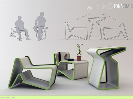 Диего Гонзалес Кинг Diego Gonzalez King Tona Chair