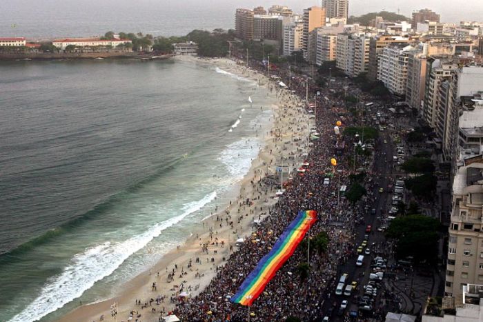гей-парад в рио-де-жанейро бразильский гей-парад