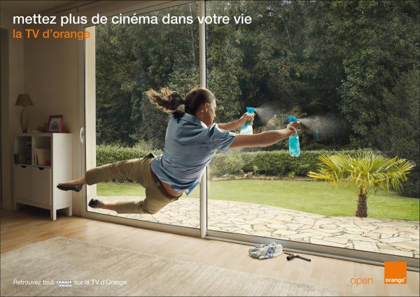 orange tv ad print add more cineman in your life