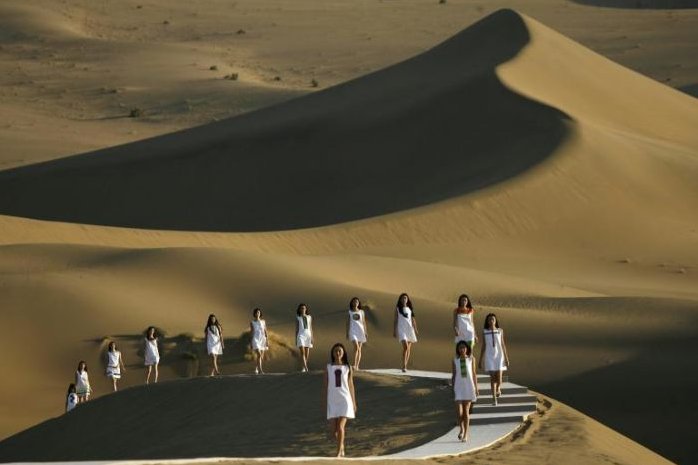 pierre cardin show in china