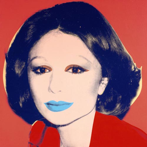 Andy Warhol Farah Diba Pahlavi Sotheby's