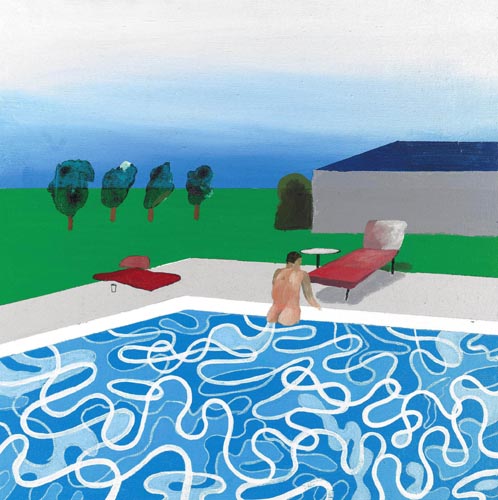 David Hockney Swimming Pool Stheby's