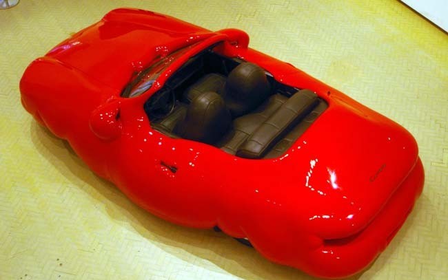 Inflatable Porsche Carrera