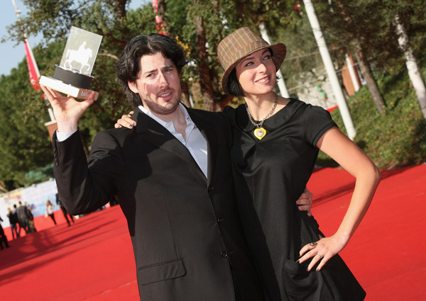 Джуно Juno канадского режиссера Джейсона Рейтмана Jason Reitman получила гран-при Римского Кинофестиваля Jason Reitman and Diablo Cody at Rome Film Festival