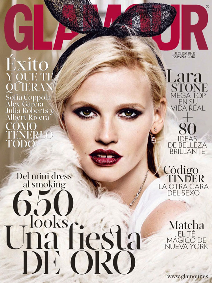 Лара Стоун в Glamour Spain