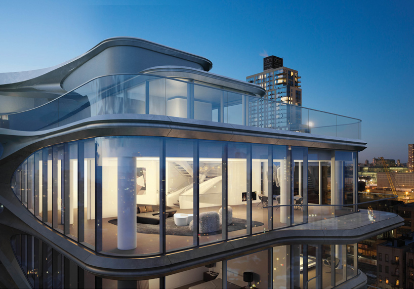 Проект элитного дома в Нью-Йорке от Zaha Hadid
