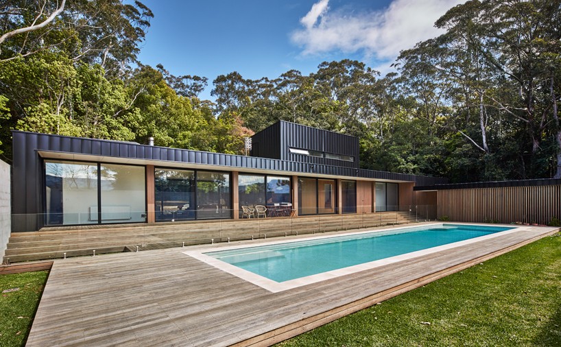 Модульный дом с бассейном в Австралии