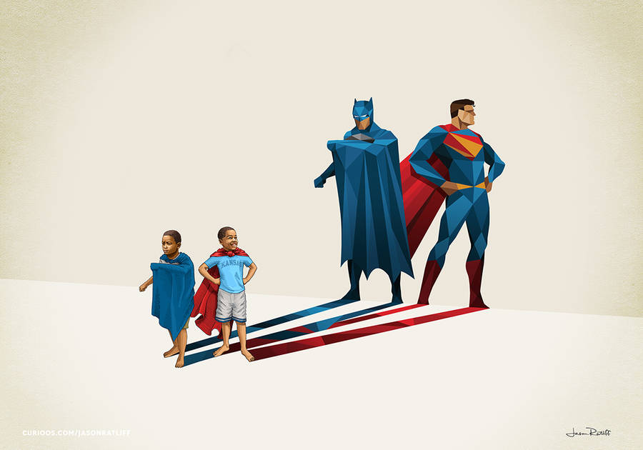 Дети-супергерои в иллюстрациях Jason Ratliff