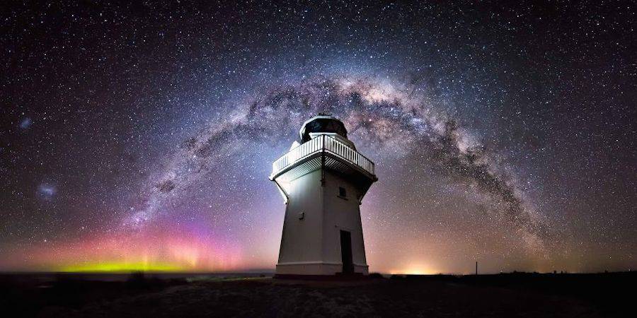 Звездное небо в Новой Зеландии