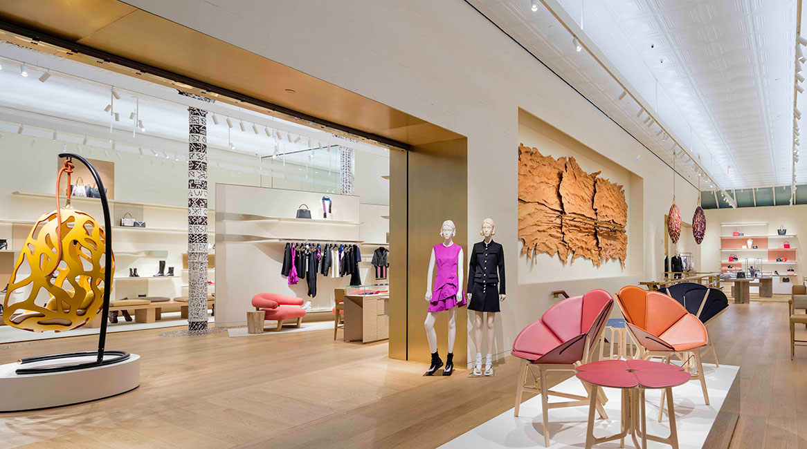 Редизайн магазина Louis Vuitton в Нью-Йорке