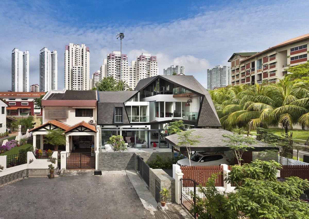 Редизайн частного дома в Сингапуре