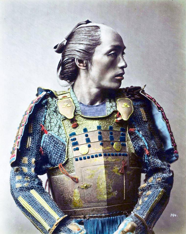 Цветные фото последних самураев