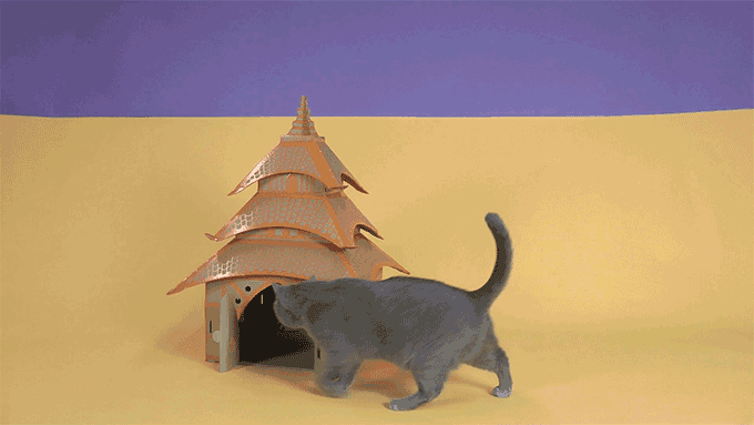 Домики для домашних животных в виде знаменитых зданий