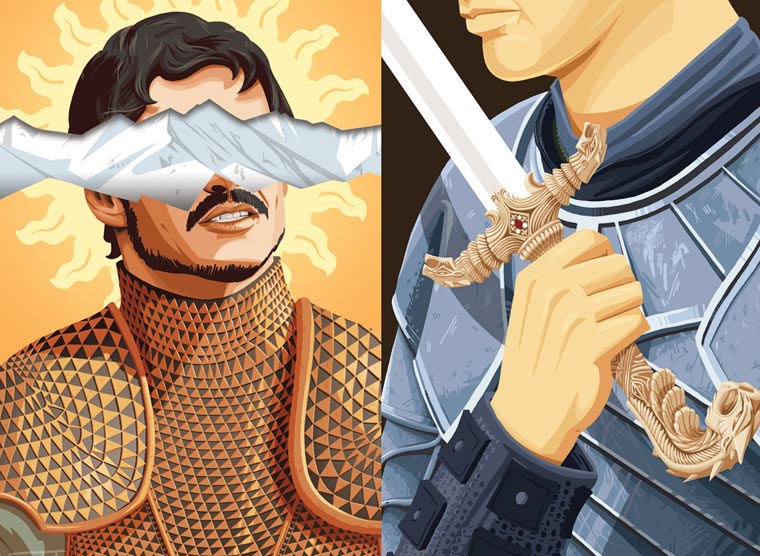 Жизненные принципы героев Game of Thrones в иллюстрациях