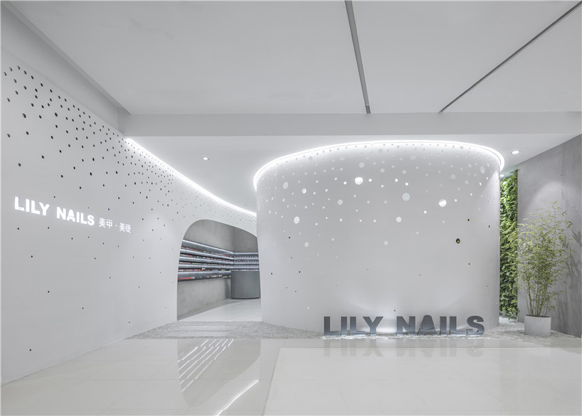 Обновленный дизайн салона красоты в Пекине